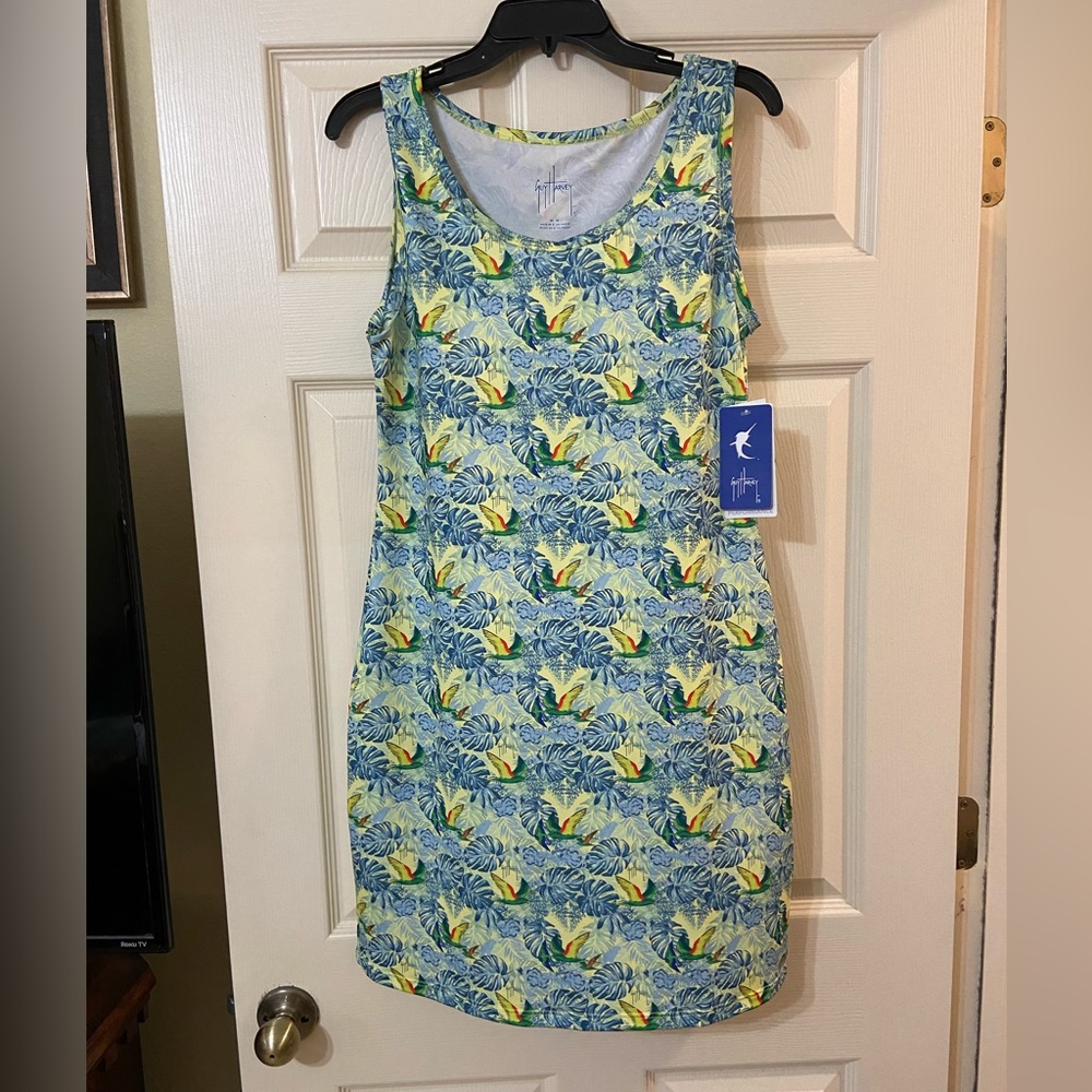 Guy Harvey midi dress NWT